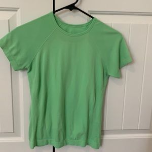 Scream green athleta shirt